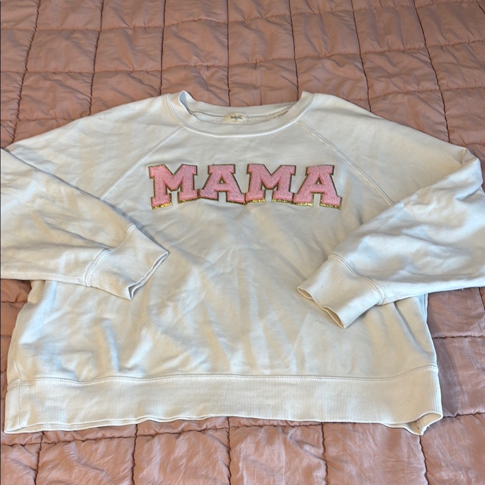 Pink 'MAMA' Sweatshirt